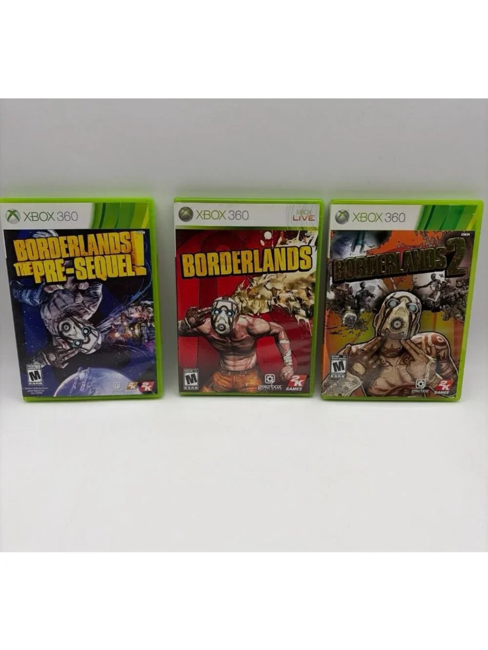 Borderlands & Borderlands 2 & The Pre-Sequel! Microsoft Xbox 360 CIB Tested